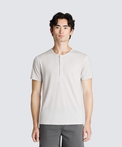 Men's Merino Short Sleeve Henley
